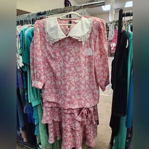 Vintage 80s Plus Size Dress